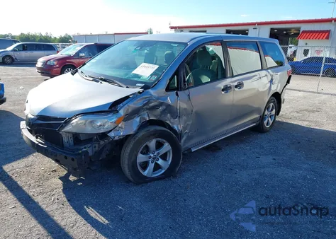 2018 Toyota Sienna L 7 Passenger from USA, damaged, VIN 5TDZZ3DC1JS946187